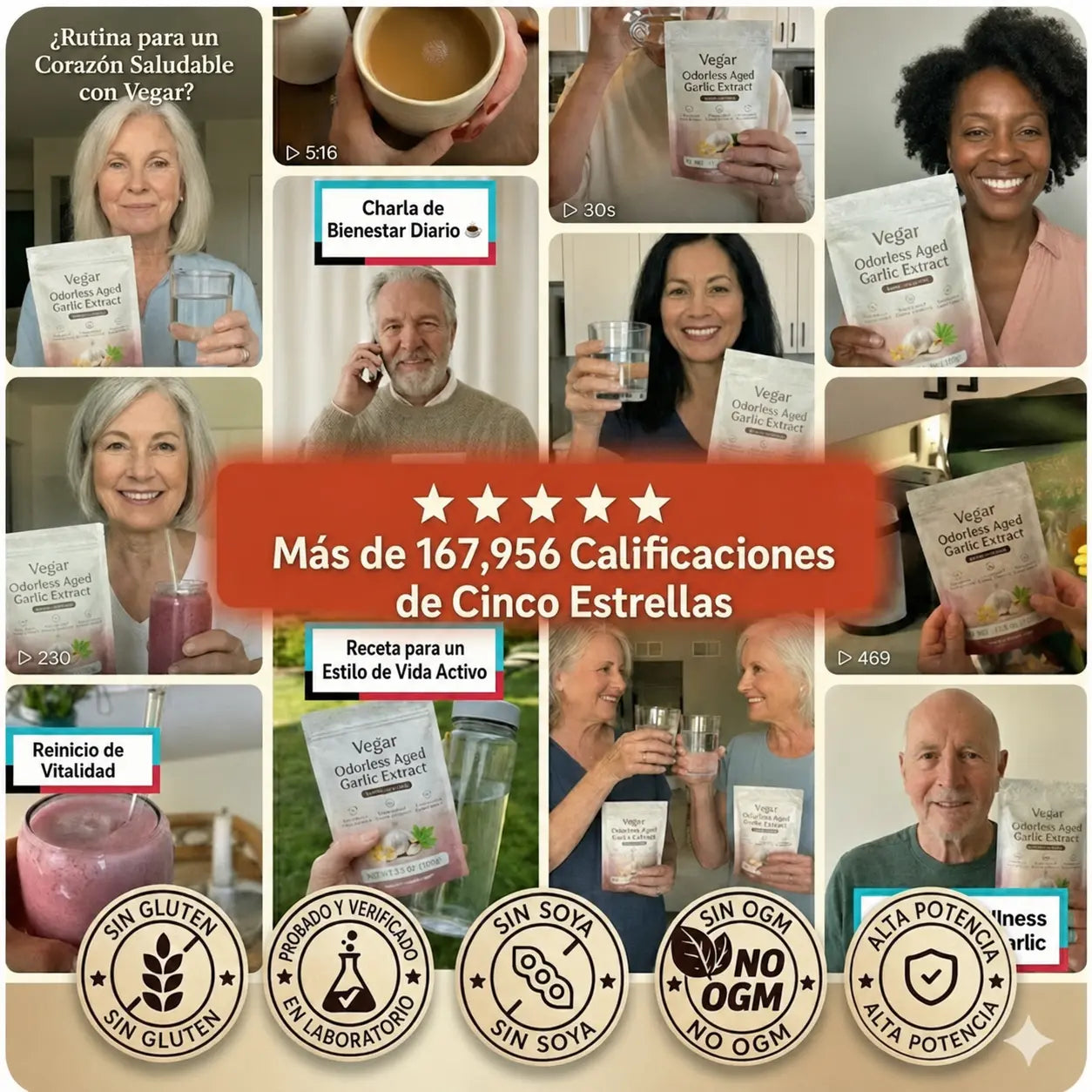 Extracto de ajo madurado - Cápsulas blandas inodoras de 7500 mg