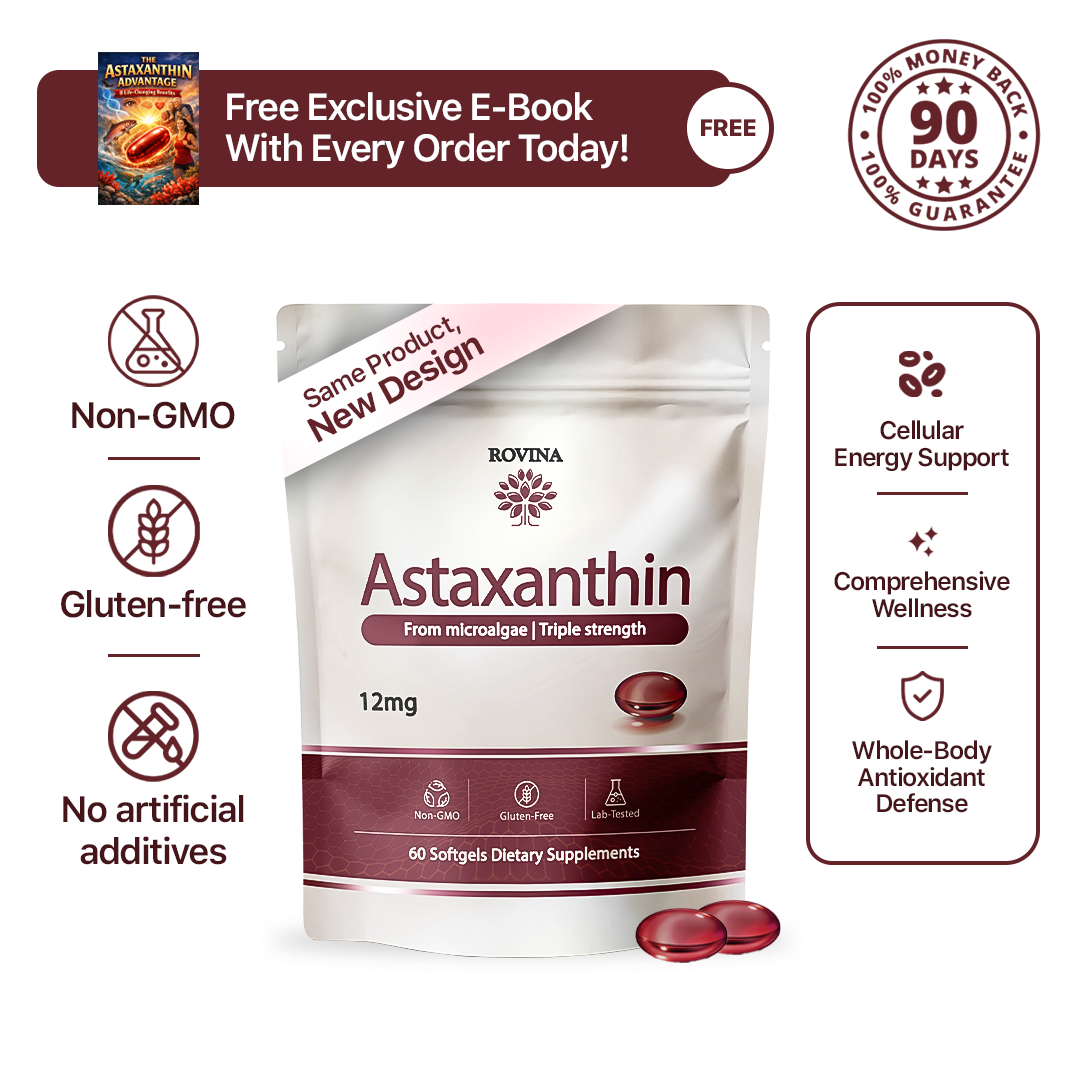 Vegar Astaxanthin 12mg Softgels