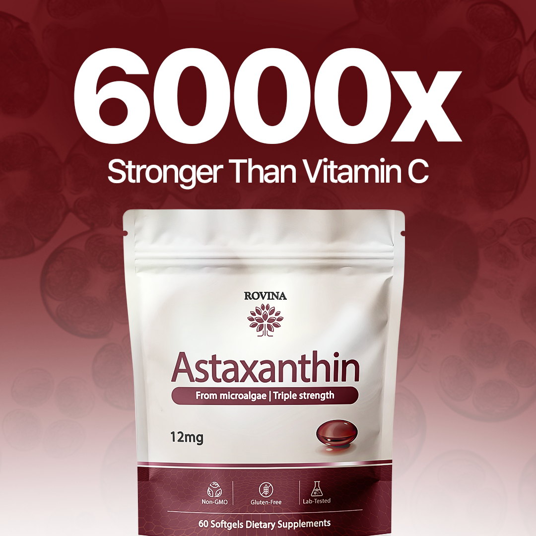 Vegar Astaxanthin 12mg Softgels