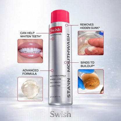 Swishi Stain Whitening Mouthwash